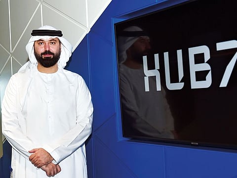 Mahmoud Adi, head of Hub71, I said there is a huge interest among start up firms to come to Abu Dhabi and they are trying to select right set of firms.
