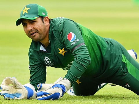 Pakistan's captain Sarfaraz Ahmad.