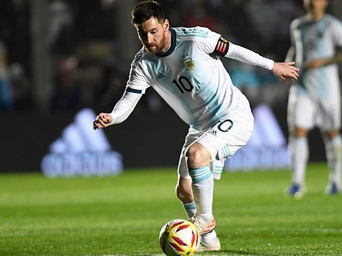 Argentina's Lionel Messi