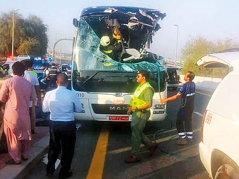 Seventeen people were killed in the horrific road accident on Mohammad Bin Zayed Road in Dubai last week.