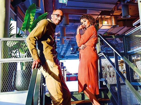 Sudanese duo of Mohammad Hakam (left) and Mathani Mohammad. The idea for Blank Space blossomed from Mathani’s passion for poetry and Hakam’s penchant for organising events.