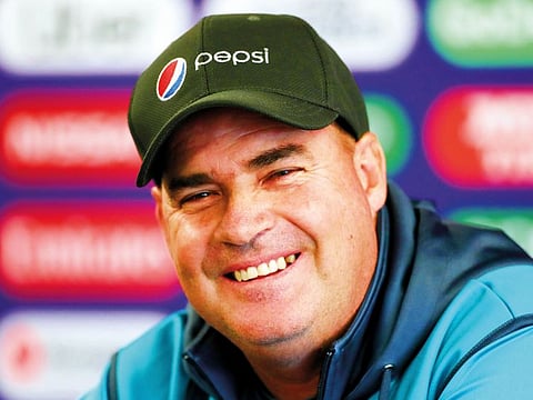 Pakistan coach Mickey Arthur.