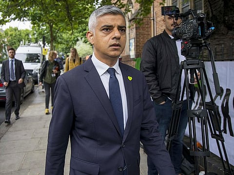A 2022 file phot of Sadiq Khan, Mayor of London