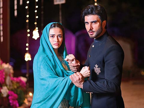 Sana Javed and Imran Abbas.