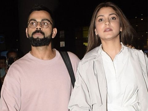File photo: Virat Kohli and Anushka Sharma