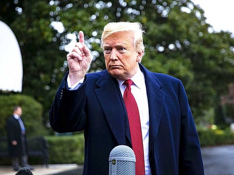 US President Donald Trump