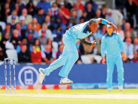 England’s Jofra Archer took 3-52 against Sri Lanka, his fifth three-wicket haul in six matches this World Cup.