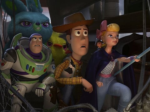 In Disney and Pixar’s “Toy Story 4,” the toys find themselves in the dusty shadows of Second Chance Antiques—a massive set that had to be stocked with thousands of objects, creating nooks and crannies that serve as the toys’ secret corridors.