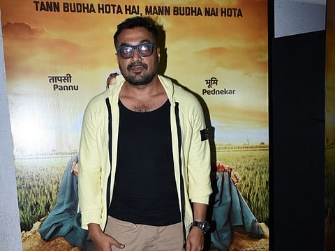 Mumbai: Producer Anurag Kashyap at the wrap-up party of his upcoming film "Saand Ki Aankh", in Mumbai, on May 2, 2019 (Photo: IANS)