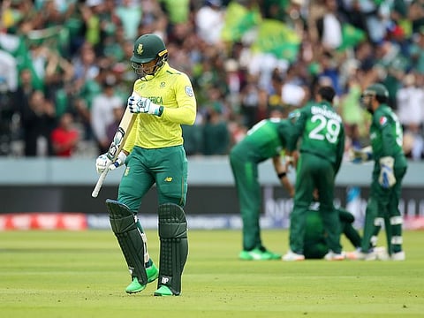 South Africa's Rassie van der Dussen