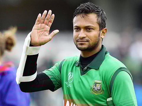Bangladesh's Shakib Al Hasan