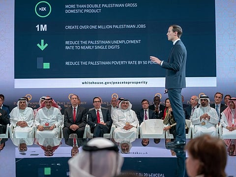 Kushner addresses conference