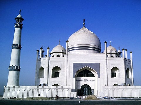 A mosque in Kuwait.