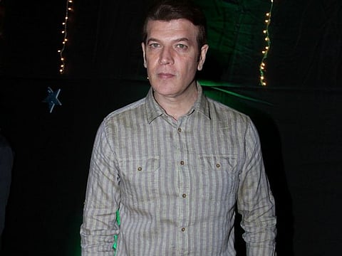 Mumbai: Actor Aditya Pancholi during the Baisakhi celebration in Mumbai on April 14, 2015. (Photo: IANS)