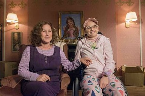 The Act -- " " -- Dee Dee Blanchard (Patricia Arquette), Gypsy Rose Blanchard (Joey King) shown. (Photo by: Brownie Harris / Hulu)