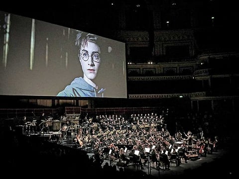 A ‘Harry Potter’ film being screened as the Armenian State Symphony Orchestra performs the score