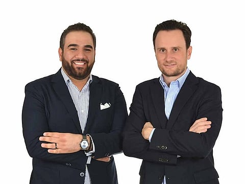 Charbel Nasr and Michael Truschler, co-Founder and CEO of FlexxPay
