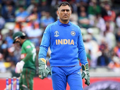 India's Mahendra Singh Dhoni