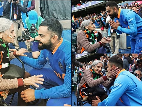 Cricket World Cup: And the fan of the match goes to... An 87-year-old Indian grandma