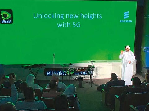 Etisalat and du have rolled out the fifth generation network, and have plans to expand the service.