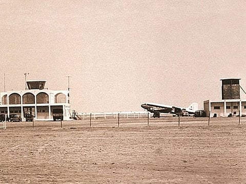 Work began on Dubai International Airport in 1959 on a vast expanse of a wasteland about four kilometres from what was then the edge of the city of Dubai.