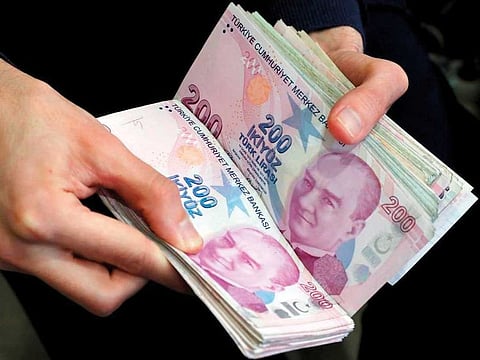 A year ago, $1 bought you 14.26 lira. Today, $1 is worth 18.90 lira.