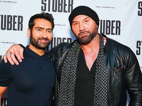 Kumail Nanjiani and Dave Bautista