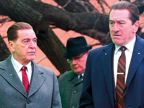 Al Pacino and Robert De Niro in ‘The Irishman’.