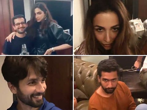 Screenshots from the Instagram video posted by @karanjohar