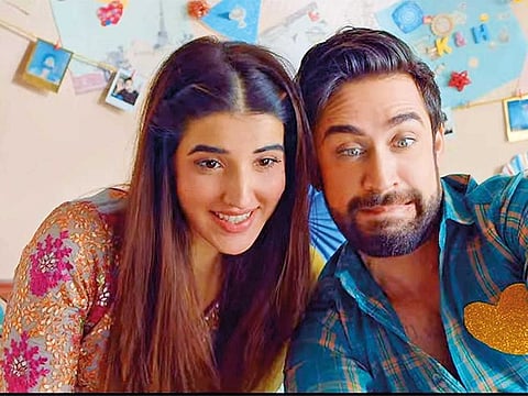 Hareem Farooq and Ali Rehman in ‘Heer Maan Ja’.