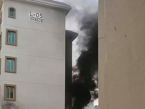 No one was hurt in the blaze