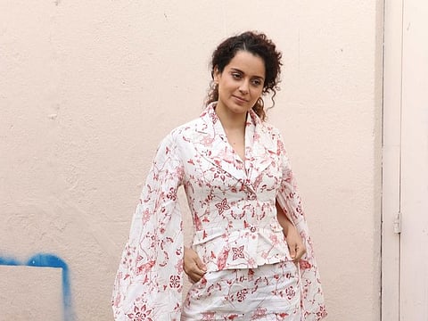 Actress Kangana Ranaut during the promotions of her upcoming film "Judgementall Hai Kya", in Mumbai on July 13, 2019.