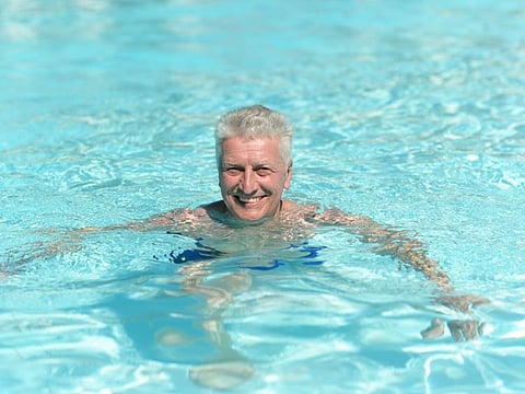 Happiness is a side effect of living well — just like speed can be the result of excellent swimming technique