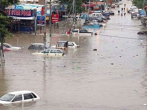 At least nine people were electrocuted during heavy rains in Karachi on Sunday.