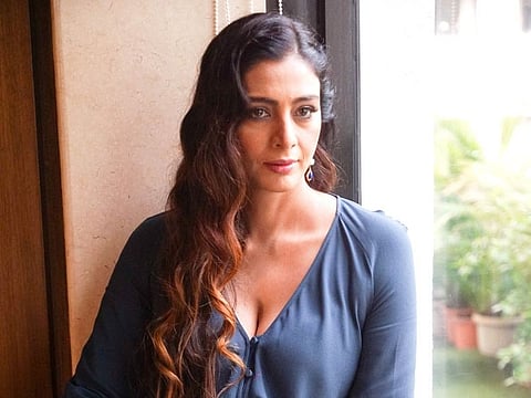 Actress Tabu during a media interaction to promote her upcoming film "Andhadhun" in Mumbai on Sept 20, 2018.