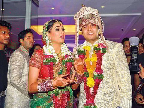 Shweta Tiwari and Abhinav Kohli.