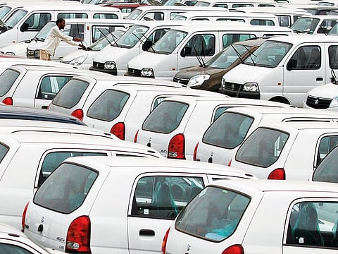 Quite a few to sell... Maruti, India's biggest car manufacturer, was left with a heavy sales dent in April, brought on by the country-wide lockdown.
