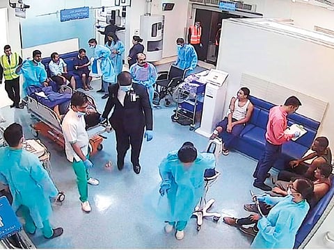 A file image from NMC Speciality Hospital in Al Nahda. NMC Health operates the biggest network in the UAE.