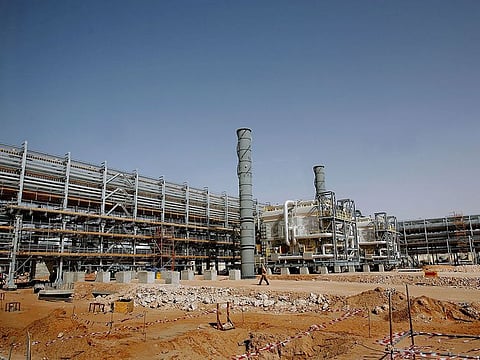 File photo: A general view shows the Saudi Aramco's (the national oil company) Al-Khurais central oil processing facility in the Saudi Arabian desert, 160 kms east of the capital Riyadh.