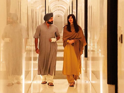 Kalki Koechlin and Saif Ali Khan in ‘Sacred Games 2’.