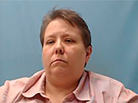 In a photo provided by the Cross County Sheriff's Office: Jerri Kelly, who was arrested after officials say she pulled a gun on four black teenagers fundraising door-to-door for their high school football team, in Cross County, Arkansas, Aug. 15, 2019. Kelly, 46, is facing charges of aggravated assault and false imprisonment. (Cross County Sheriff's Office via The New York Times)