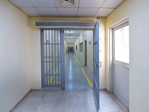 View of the Ras Al Khaimah prison