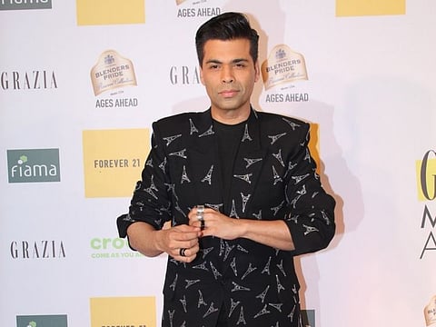 Filmmaker Karan Johar at the Grazia Millennial Award 2019, in Mumbai, on June 19, 2019.