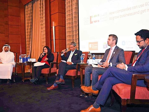 The BFSI focus group hosts a presentation by Etihad Credit Insurance in May this year in Dubai