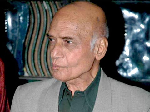 Music composer Mohammed Zahur Khayyam. He passed away in Mumbai on Monday, August 19, due to a cardiac arrest.
