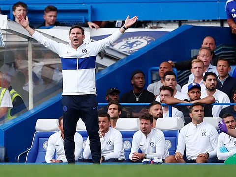 Chelsea manager Frank Lampard.
