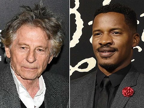 Roman Polanski, left, and Nate Parker