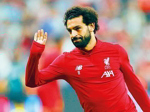 Liverpool and Egypt star Mohamed Salah.