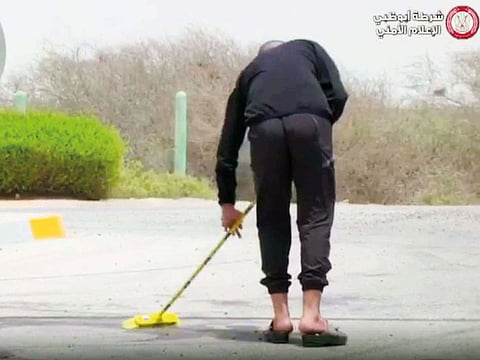 The youth was ordered to clean the street, repair damaged infrastructure and re-landscape a traffic island.