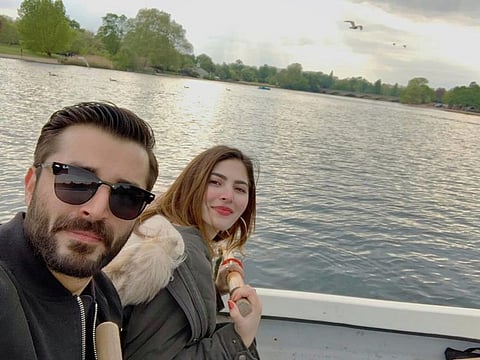 Hamza Ali Abbasi and Naimal Khawar Khan are actors in the Pakistani entertainment industry